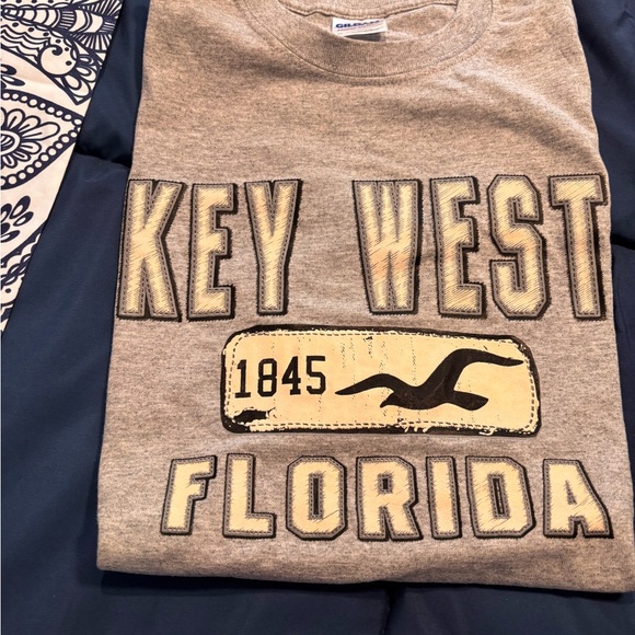 Gildan Gray Key West Florida Tee - Picture 1 of 1